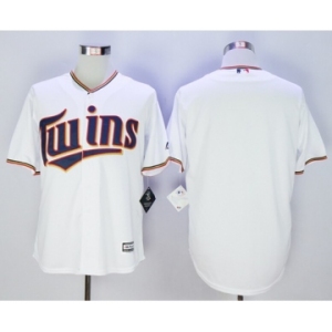 Minnesota Twins Blank White New Cool Base Stitched MLB Jersey