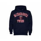 Minnesota Twins Fastball Fleece Pullover Navy Blue MLB Hoodie