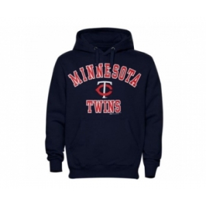 Minnesota Twins Fastball Fleece Pullover Navy Blue MLB Hoodie