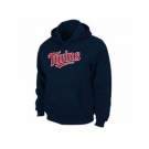 Minnesota Twins Majestic Fleece Hitter Navy MLB Hoodie