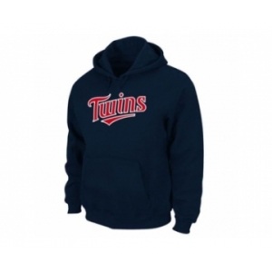 Minnesota Twins Majestic Fleece Hitter Navy MLB Hoodie