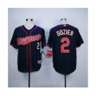 mlb jerseys minnesota twins #2 dozier blue[dozier]