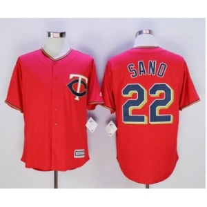 mlb jerseys minnesota twins #22 sano red[sano]