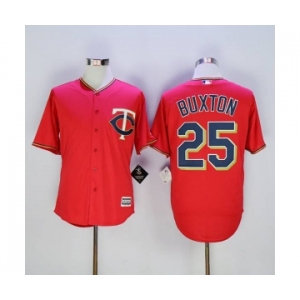 mlb jerseys minnesota twins #25 byron buxton red