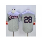 mlb jerseys minnesota twins #28 blvleven grey(m&n 1969)