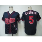 mlb jerseys minnesota twins #5 cuddyer dark blue(cool base)