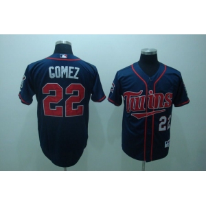 mlb minnesota twins #22 gomez blue