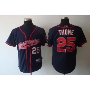 mlb minnesota twins #25 thome blue[2011]