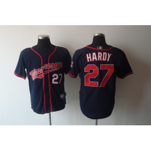 mlb minnesota twins #27 hardy blue[2011]