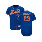 Men New York Mets #23 Adrian Gonzalez Blue Flexbase Authentic Collection Stitched MLB Jersey