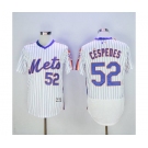 Men New York Mets #52 Yoenis Cespedes Majestic White Alternate Flexbase Authentic Collection Player Jersey