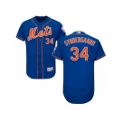 Men's Majestic New York Mets #34 Noah Syndergaard Royal Blue Flexbase Authentic Collection MLB Jersey