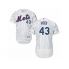 Men's Majestic New York Mets #43 Addison Reed White Flexbase Authentic Collection MLB Jersey