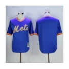 Men's New York Mets 1983 Blank Mitchell & Ness Royal Authentic Throwback Jersey