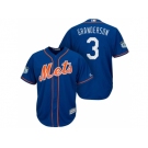 Men's New York Mets #3 Curtis Granderson 2017 Spring Training Cool Base Stitched MLB Jersey