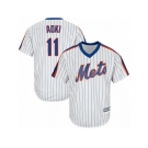 New York Mets #11 Norichika Aoki Replica White Alternate Cool Base MLB Jersey