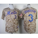 mlb jerseys new york mets #3 granderson camo[2014 new]