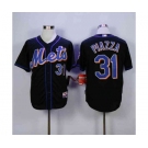 mlb jerseys new york mets #31 piazza black