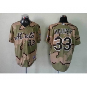 mlb jerseys new york mets #33 harvey camo
