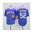 mlb jerseys new york mets #52 cespedes blue[number grey]