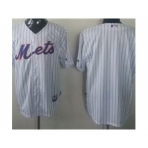 mlb jerseys new york mets blank white[strip]