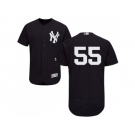 Men New York Yankees #55 Sonny Gray Navy Blue Flexbase Authentic Collection Stitched MLB Jersey