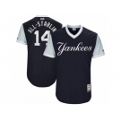 Men's 2017 Little League World Series Yankees Starlin Castro All-Starlin Navy Jersey