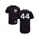 Men's Majestic New York Yankees #44 Reggie Jackson Navy Flexbase Authentic Collection MLB Jersey