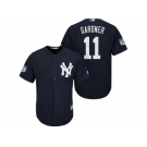 Men's New York Yankees #11 Brett Gardner 2017 Spring Training Cool Base Stitched MLB Jersey