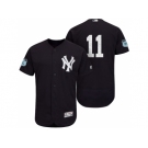 Men's New York Yankees #11 Brett Gardner 2017 Spring Training Flex Base Authentic Collection Stitched Baseball Jersey