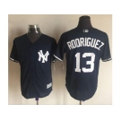 New York Yankees #13 Alex Rodriguez Navy Blue New Cool Base Stitched Baseball Jersey