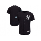 New York Yankees Blank Navy 2017 Spring Training Flexbase Authentic Collection Stitched Baseball Jersey