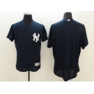 New York Yankees Blank Navy Blue Flexbase Authentic Collection Stitched Baseball Jersey