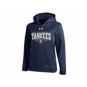 New York Yankees Under Armour Fleece Navy MLB Hoodie