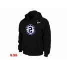 Nike Derek Jeter New York Yankees Official Final Season Commemorative Logo Pullover Hoodie Black