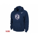 Nike Derek Jeter New York Yankees Official Final Season Commemorative Logo Pullover Hoodie D.Blue