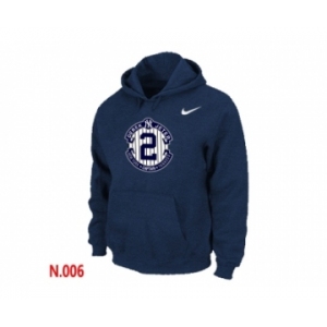 Nike Derek Jeter New York Yankees Official Final Season Commemorative Logo Pullover Hoodie D.Blue