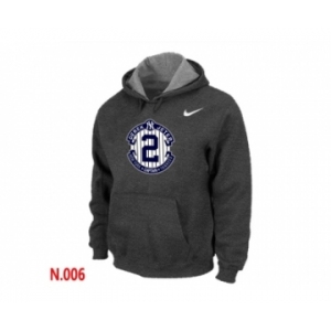 Nike Derek Jeter New York Yankees Official Final Season Commemorative Logo Pullover Hoodie D.Grey