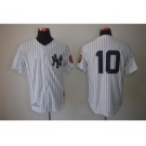 mlb jerseys new york yankees #10 1952m&n white[black stripe]