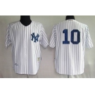 mlb jerseys new york yankees #10 rizzuto m&n white