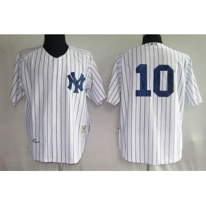 mlb jerseys new york yankees #10 rizzuto m&n white