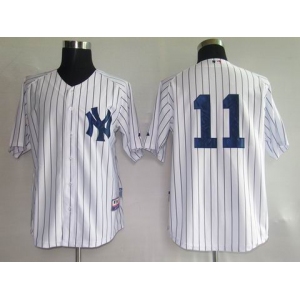 mlb jerseys new york yankees #11 white