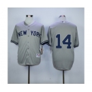 mlb jerseys new york yankees #14 granderson grey