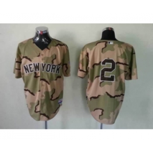 mlb jerseys new york yankees #2 jeter camo