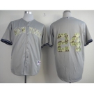 mlb jerseys new york yankees #24 cano grey[number camo]