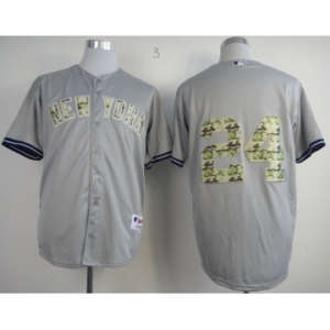 mlb jerseys new york yankees #24 cano grey[number camo]