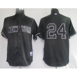 mlb jerseys new york yankees #24 robinson cano black