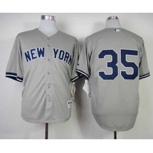 mlb jerseys new york yankees #35 mussina grey