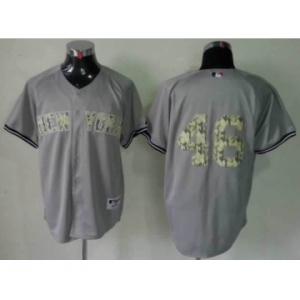 mlb jerseys new york yankees #46 pettitte grey[number camo]