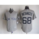 mlb jerseys new york yankees #68 betances grey[2015 new]